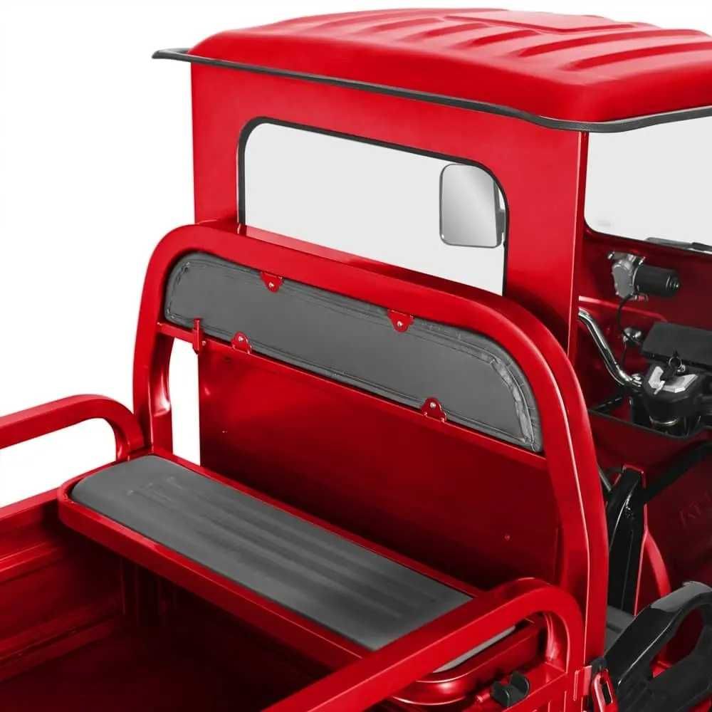 Triciclu Electric rosu Hercules, motor 3900W, 72V, 60Ah, Fără Permis