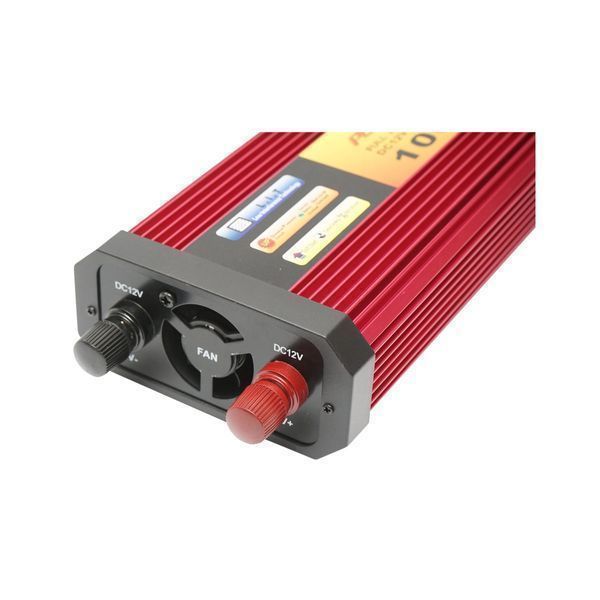 Инвертор на напрежение 12v-220v 1000w с usb breckner germany
