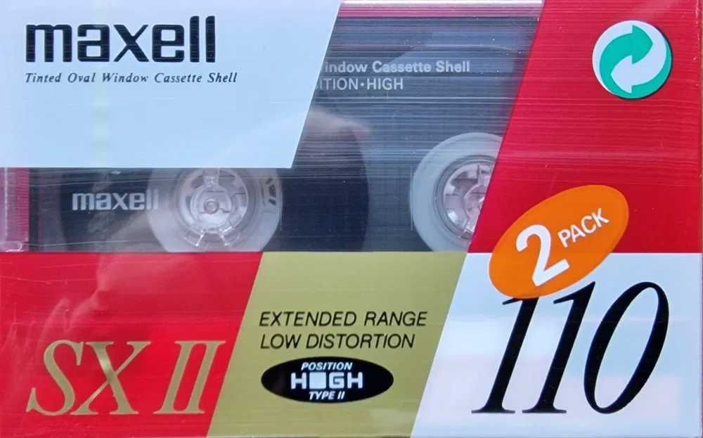 Casete audio sigilate Maxell SX II 110