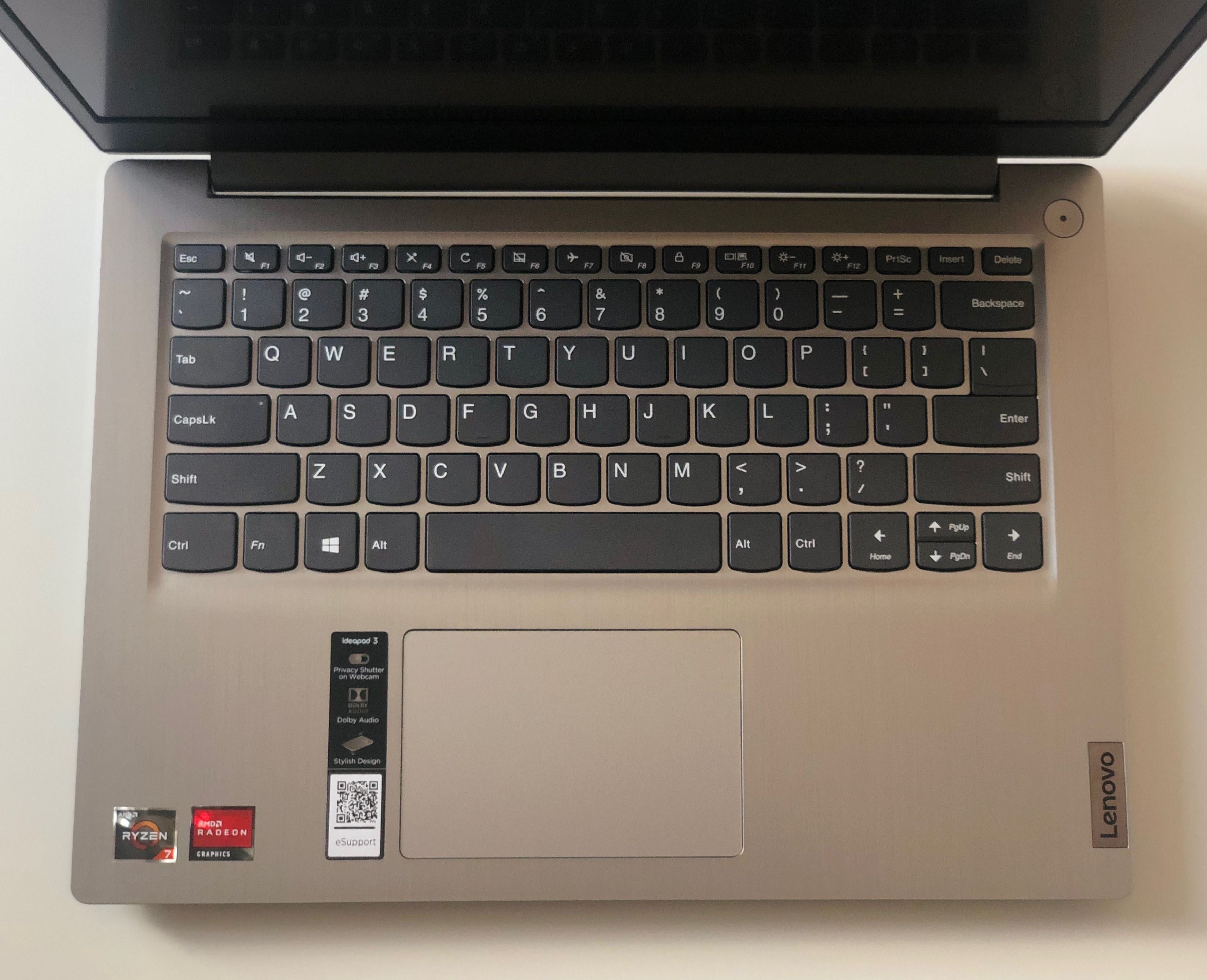 Laptop Lenovo IdeaPad 3 15ADA05, procesor AMD Ryzen 7 3700U, 512GB SSD