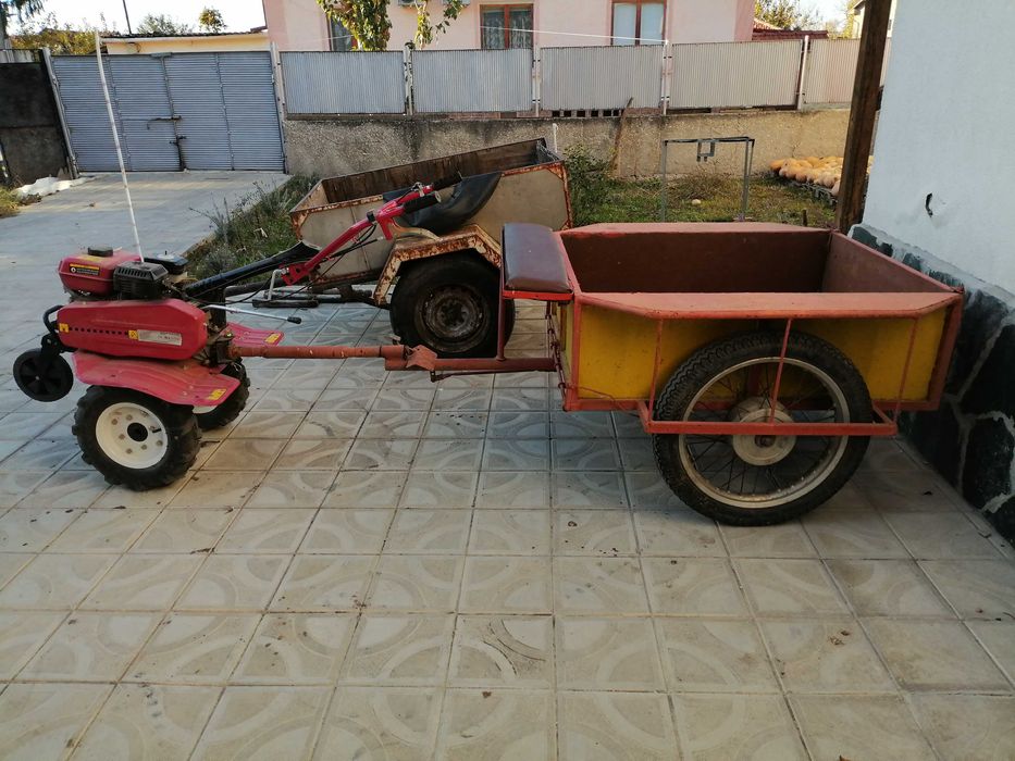 Мотофреза и ремърке