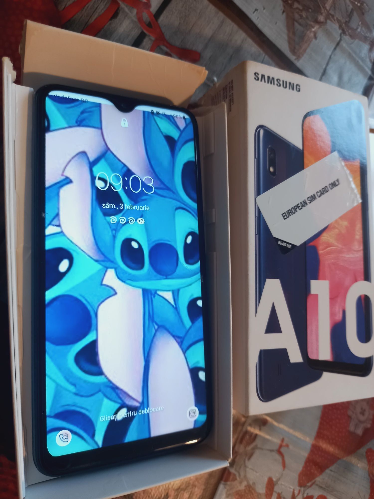 Telefon Samsung A10 plus doua huse