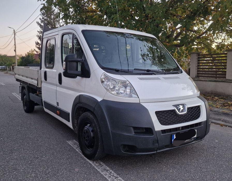 Peugeot boxer 2011 doca 7 locuri cu bena