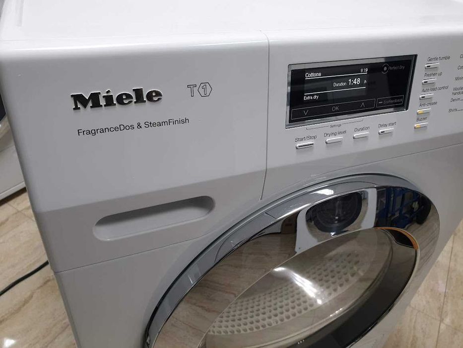 9кг Пара Miele Сушилня с термопомпа Миеле 12м Гаранция