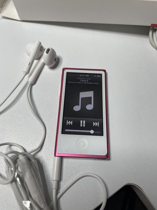 Apple iPod Nano gen7 th 16GB Pink - Baterie Noua