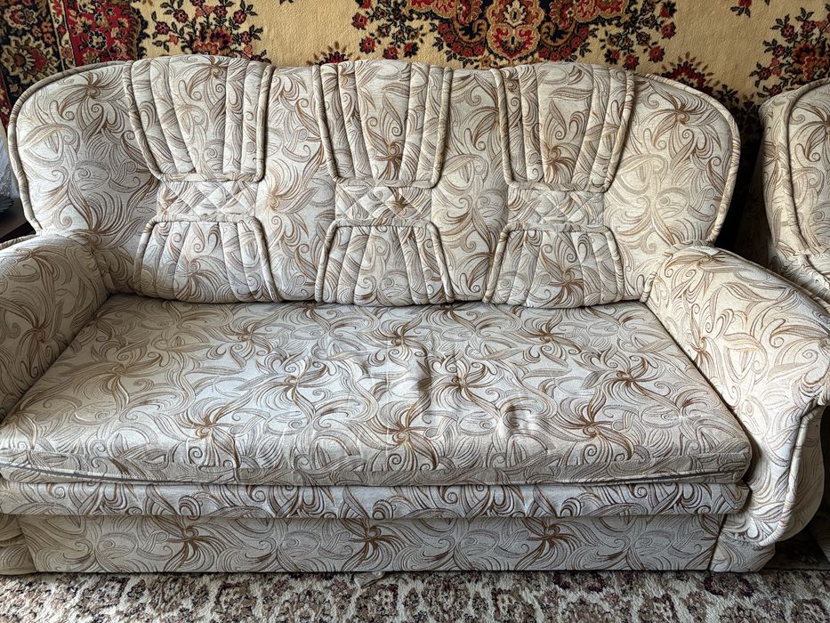 Диван и 2 кресла