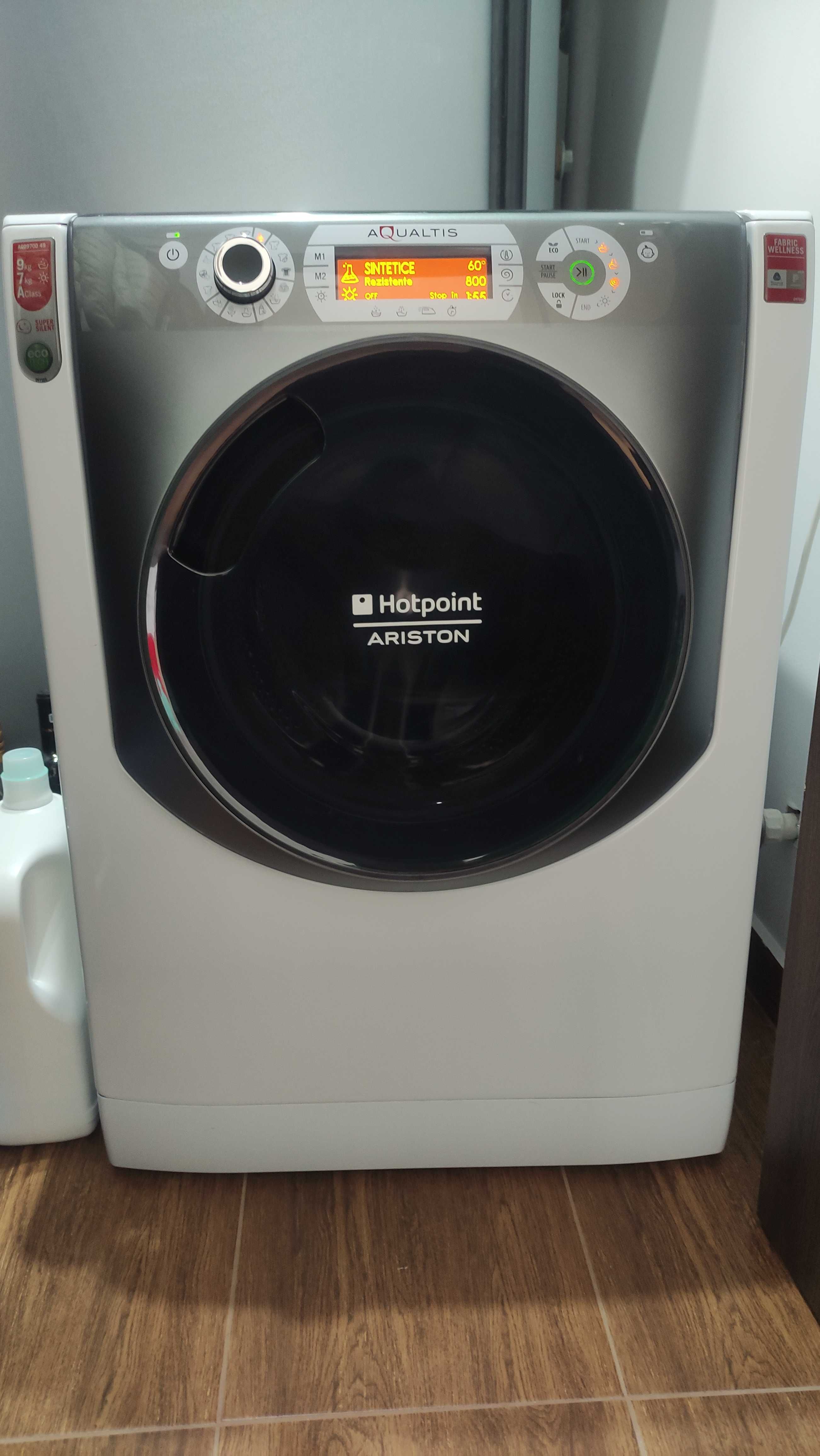 Masina de spalat rufe cu uscator Hotpoint AQD970D 9Kg