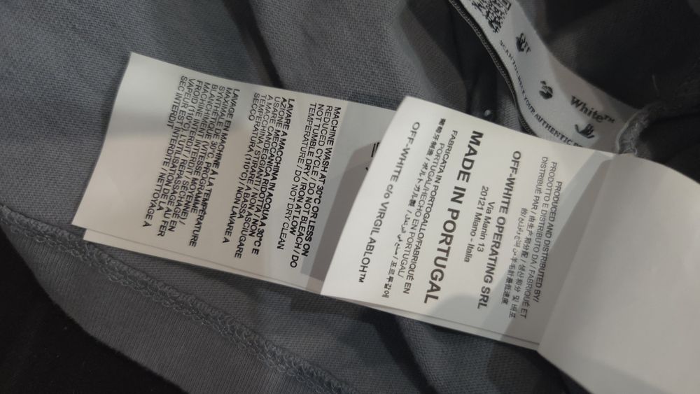 off white Оригинална Мъжка тениска  2ХЛ