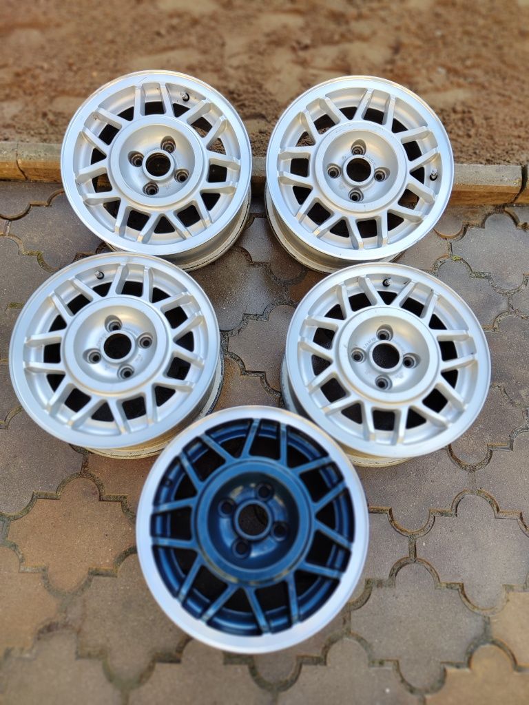 5 jante Snowflake originale VW R14 4x100