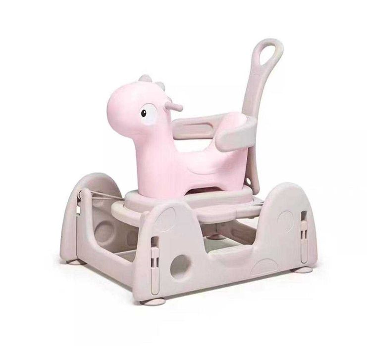 Качалка-беговел-батут "Трансформер" Life in Baby