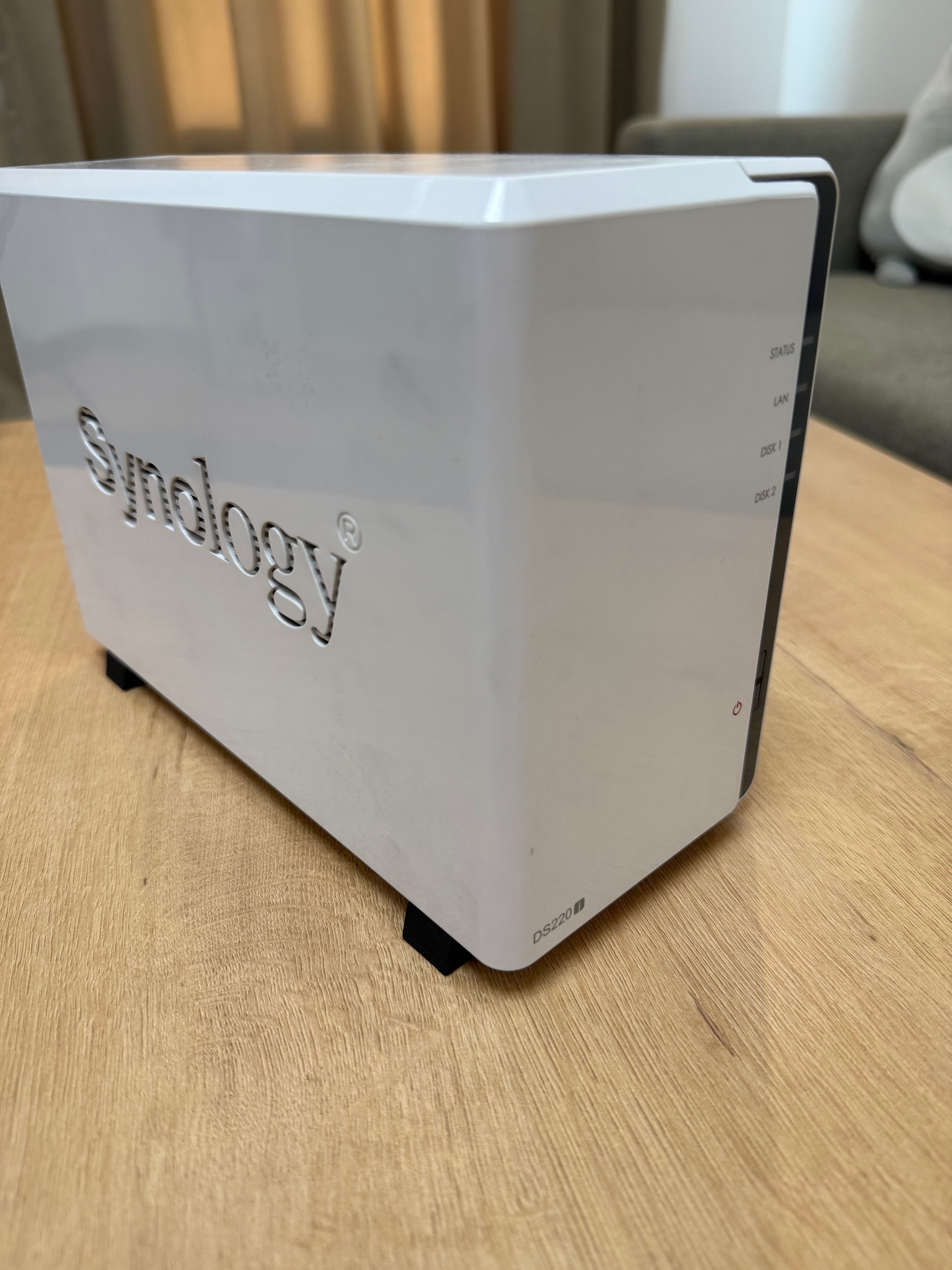 Сетевое хранилище NAS Synology DiskStation DS220j (+SSD 480Gb)