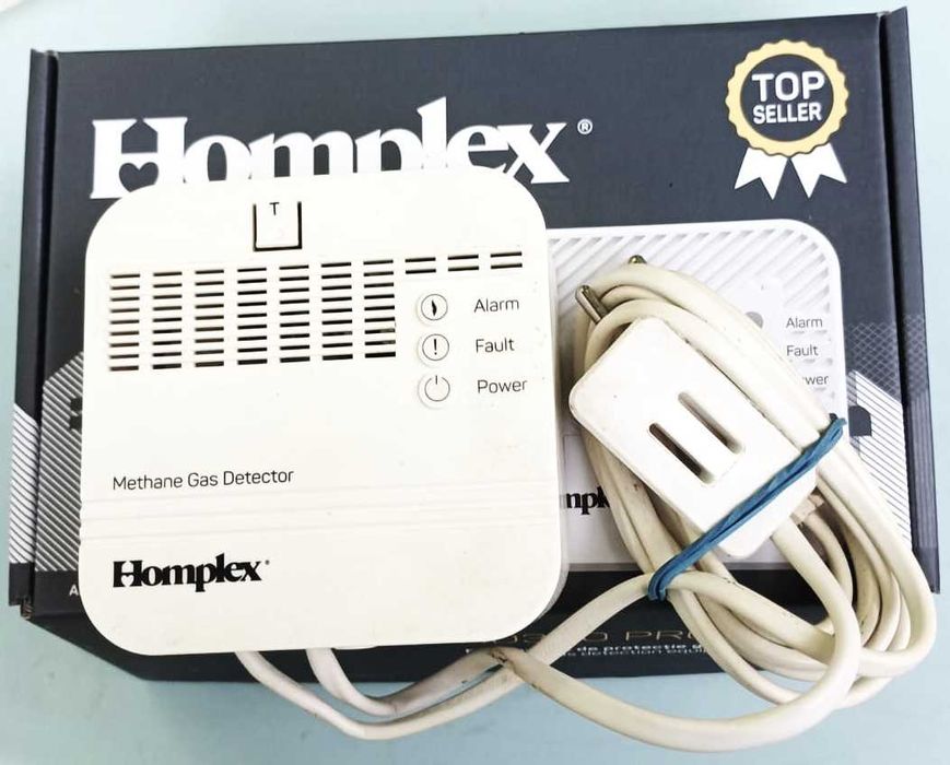 Detector de gaz metan Homplex HD100 cu senzor JAPONEZ SN02 premium