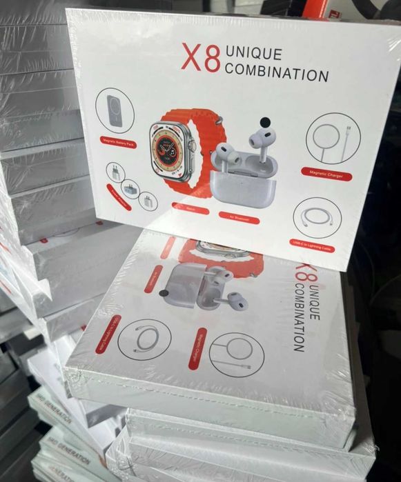 Комплект Смарт Часовник X8