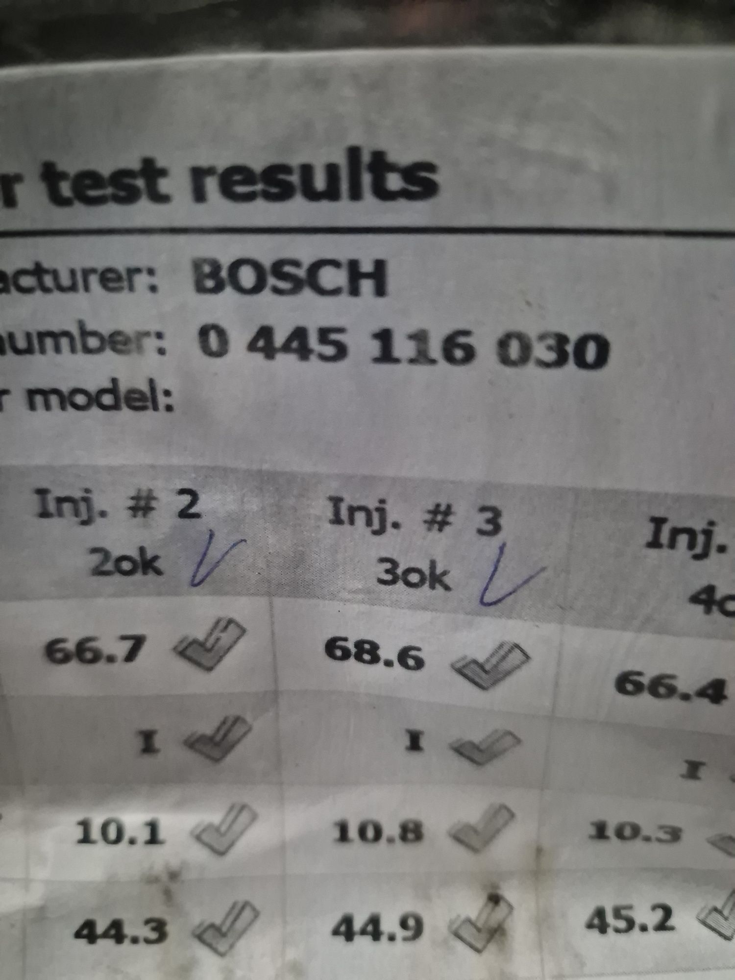Injectoare 0445116030 Audi/Seat/Skoda/Volkswagen 2.0L TDI 03L130277.