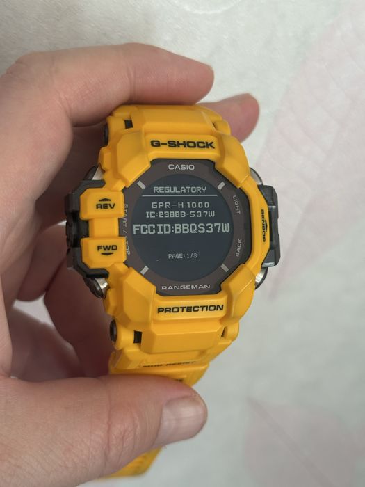 Casio G-Shock Rangeman GPR-H1000 GPS
