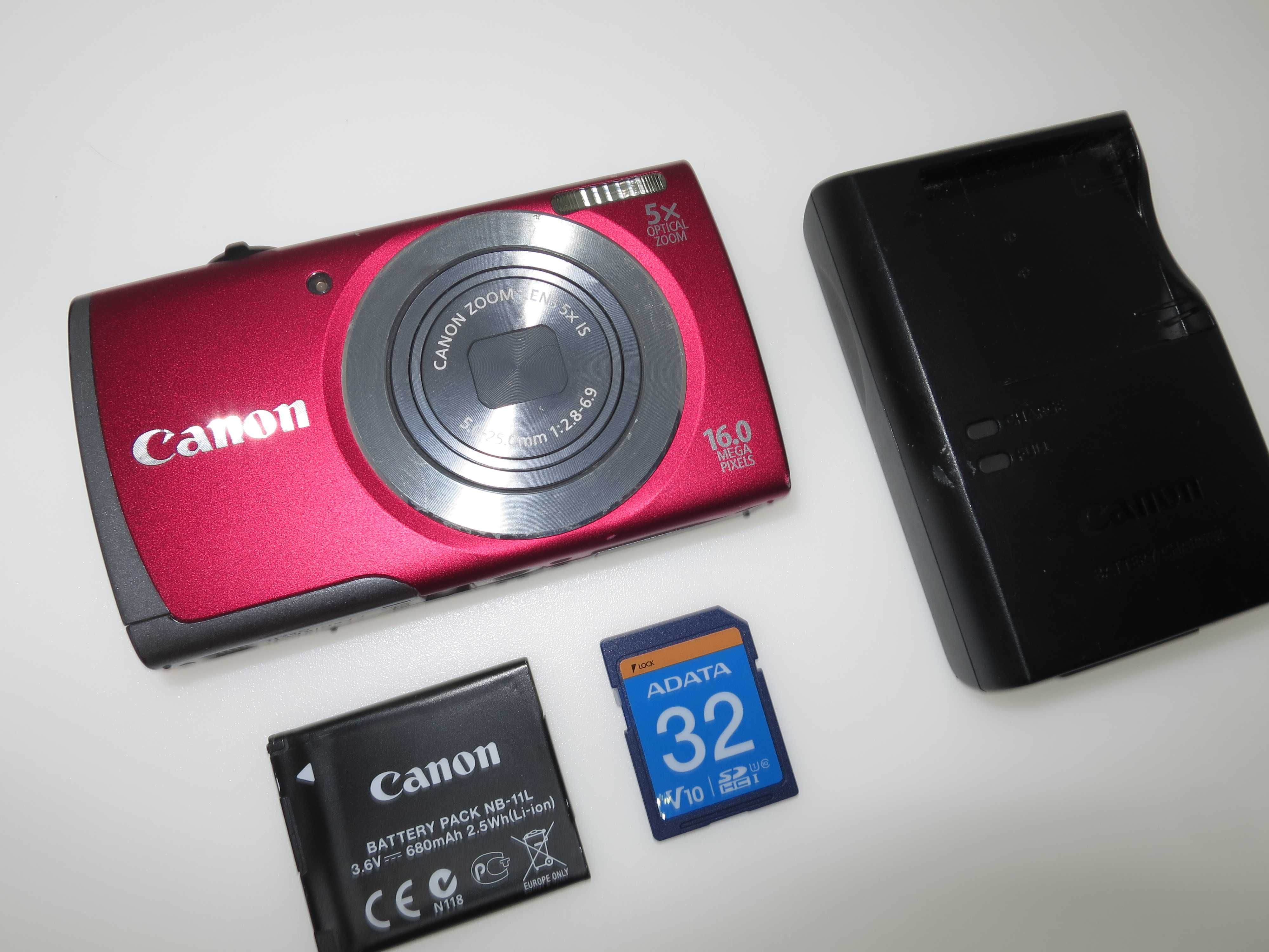 Canon PowerShot A3500 компактен фотоапарат камера в отлично състояние