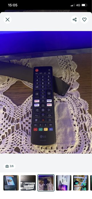 Телевизор Lg smart смарт 43 инча
