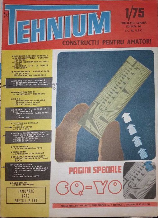 Colectie reviste Tehnium 1971 - 1992
