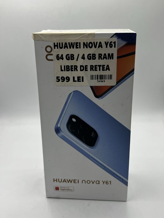 Huawei nova Y61 64 GB / 4 GB RAM FULL BOX #34969