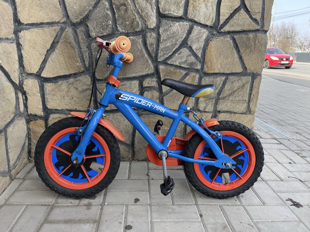 Bicicleta copii spiderman roti 14”