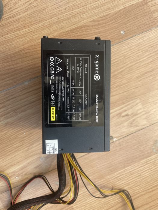 Блок питания Shadow 400w X-game
