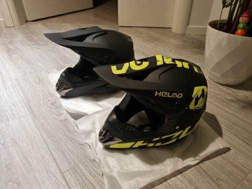 Casti moto off road/atv/enduro   +ochelari cadou