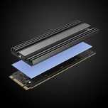 Алуминиев охладител за M.2 NGFF 2280 PCI-E NVME SSD дискове
