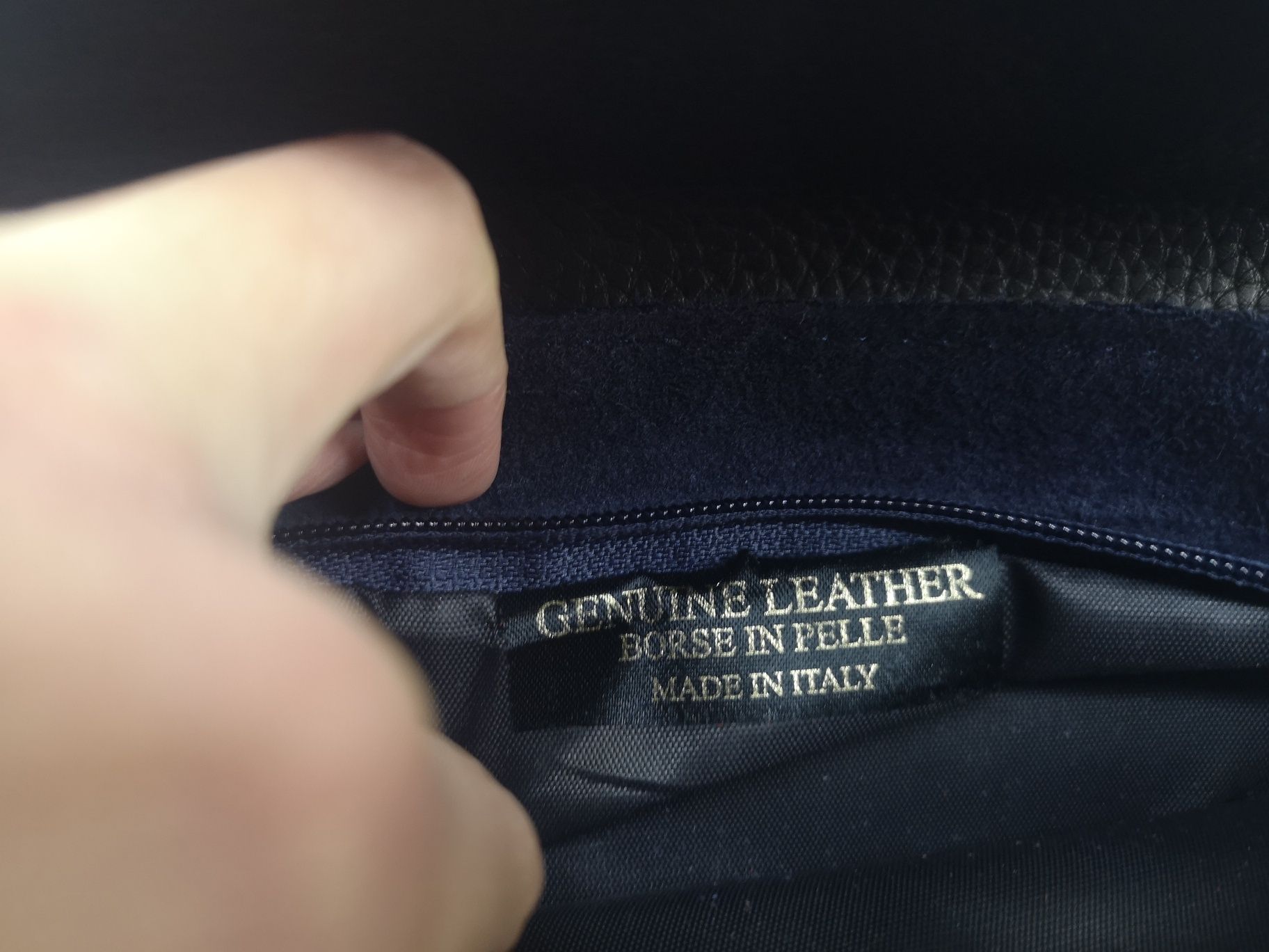Дамска чанта Borse In Pelle Genuine Leather
