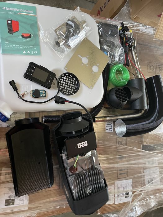 Sirocou/incalzitor stationar hCalory tip valiza sau fix 12v kit comple
