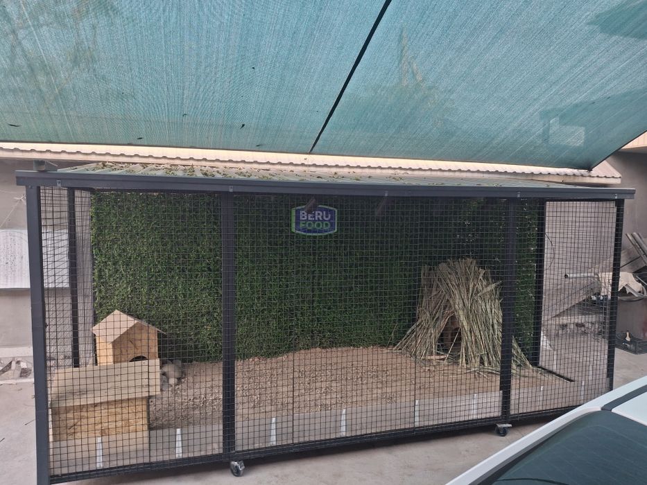 Вальер для птиц:фазана,куропатки и цесарки