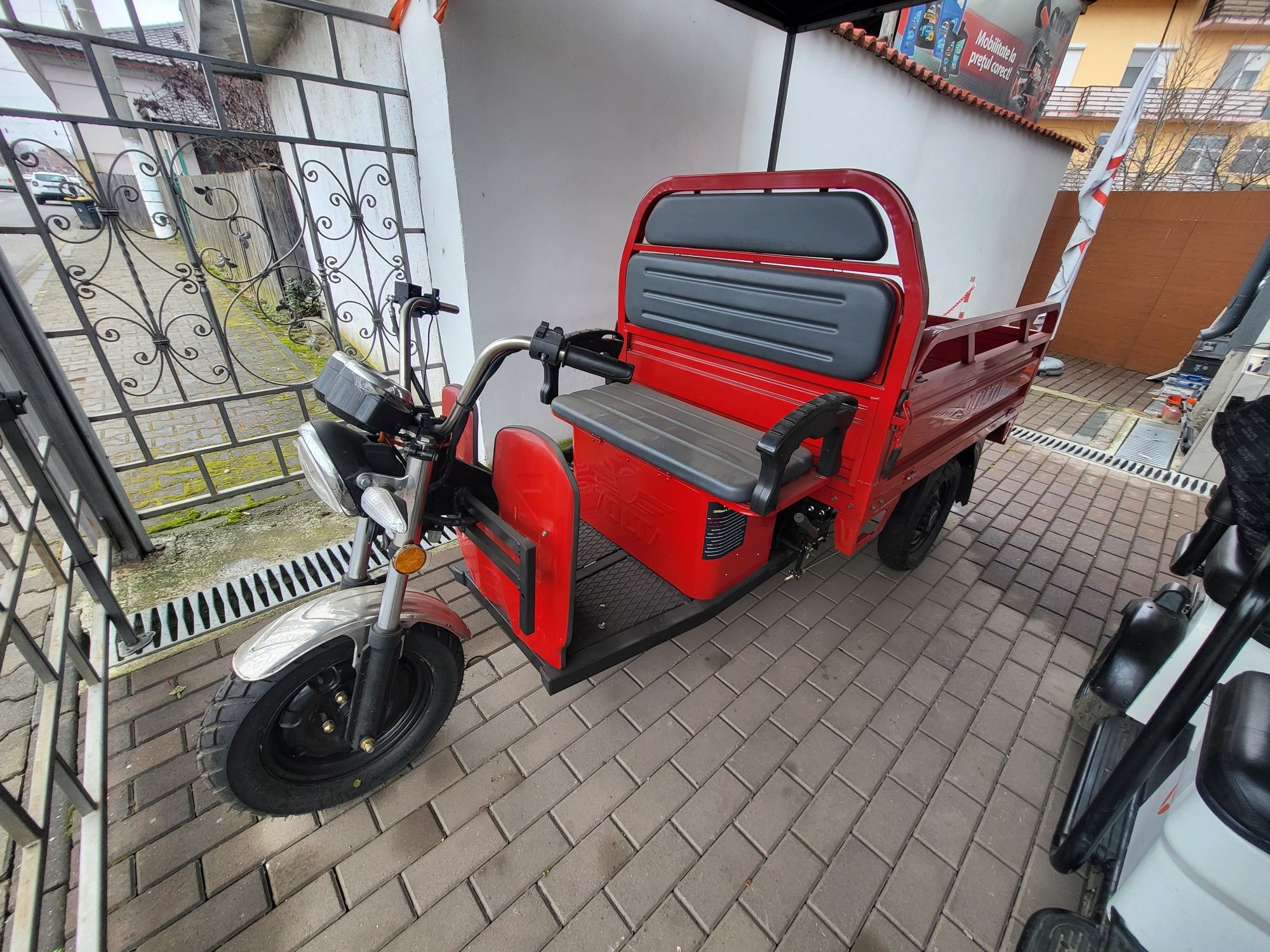 Triciclu Electric, FARA Permis, Motor 3900W, Hercules VT5, Tuk tuk