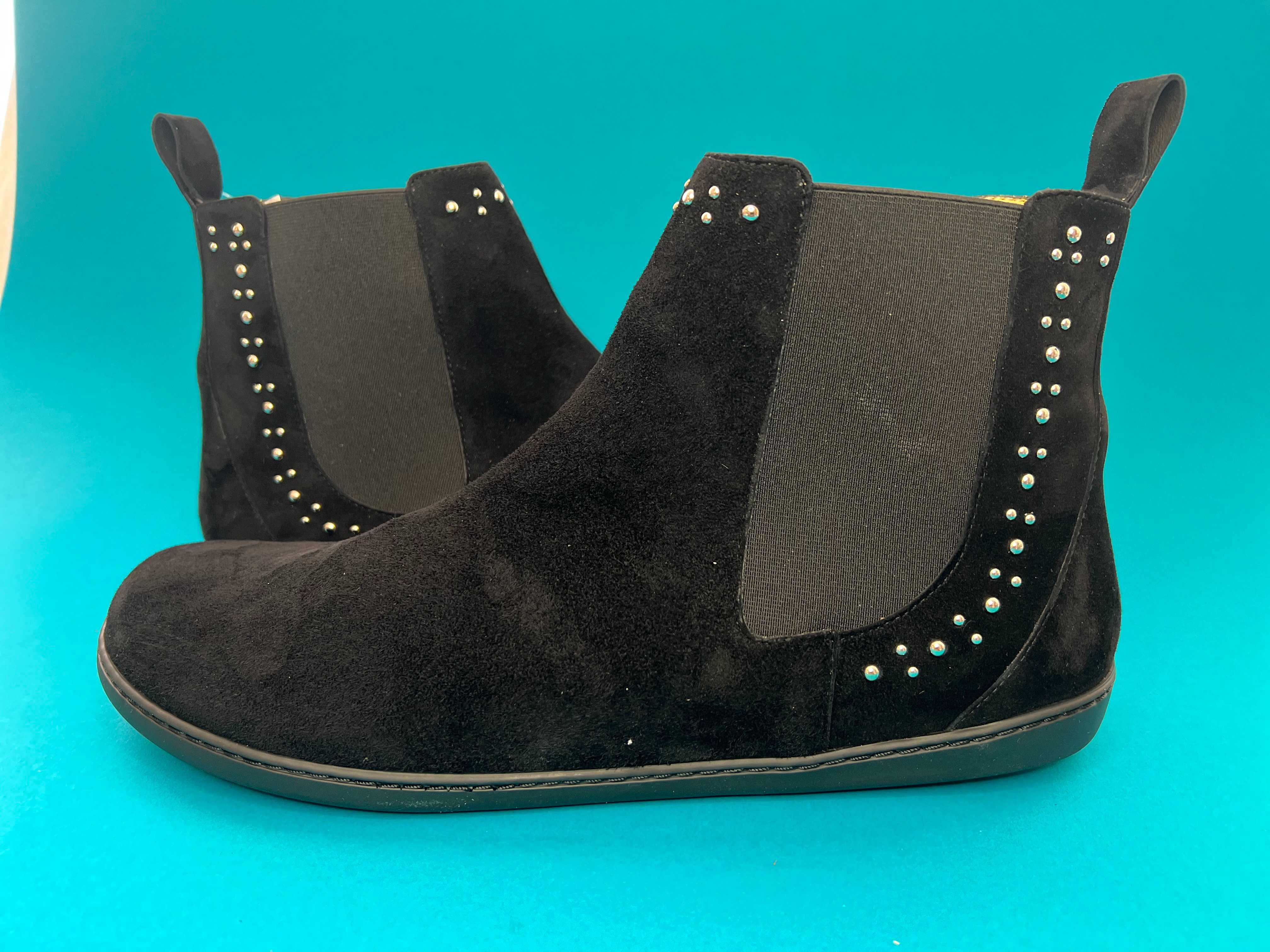 Боси обувки ZAQQ SPARQLE Shine Velours Black номер 43 ПРОМО 193лева