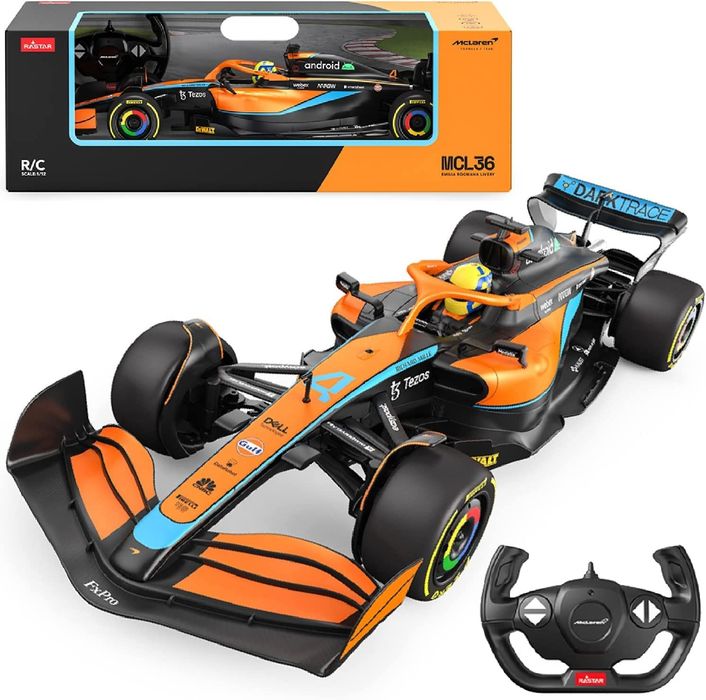 Машина гоночная. Formula 1 Mclaren. Машинка на пульте управления.