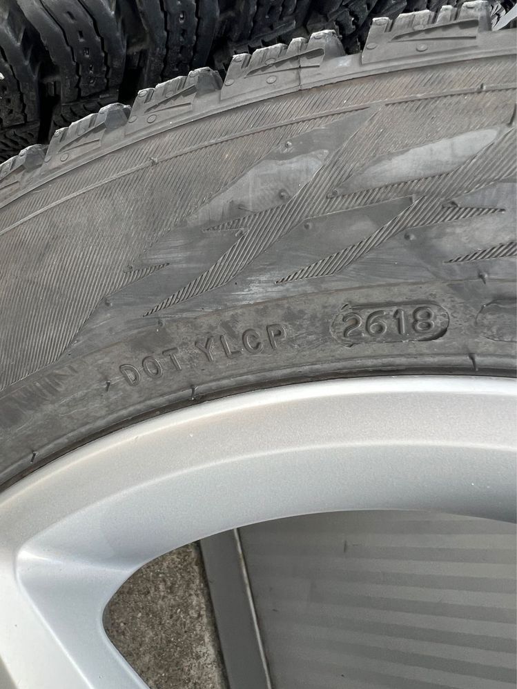 Set 4 Jante Originale Vw 16” Anvelope Iarna 205/55/16 Nokian