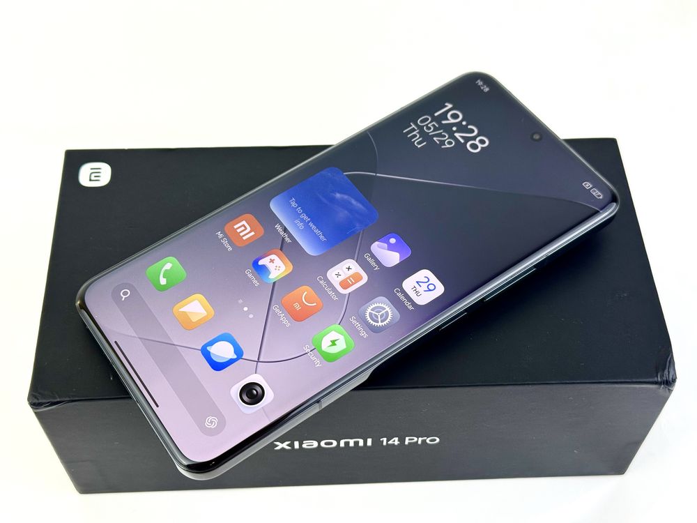 КАТО НОВ! Xiaomi 14 Pro 256GB 12RAM Black Гаранция!