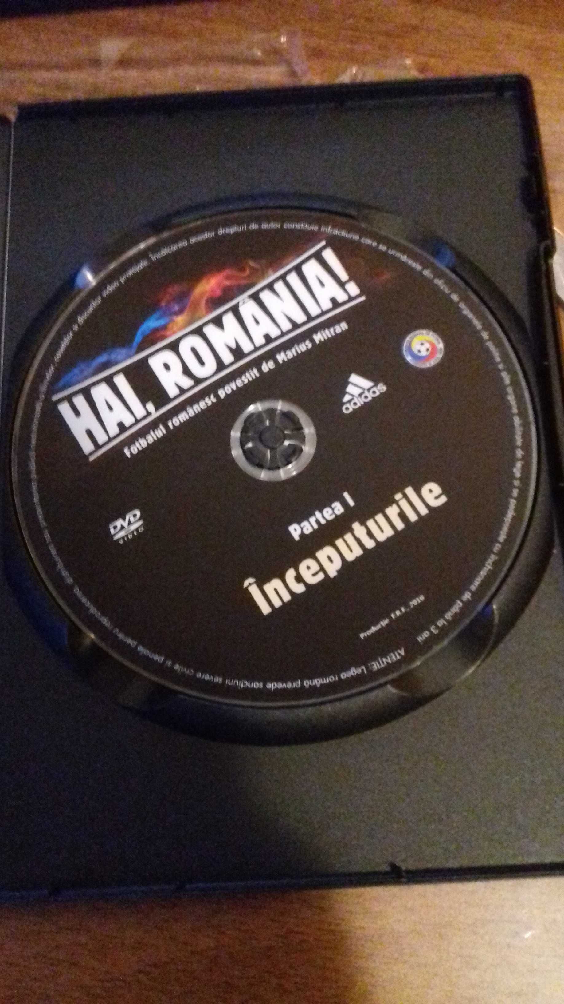 DVD-uri Hai Romania Fotbalul romanesc Marius Mitran