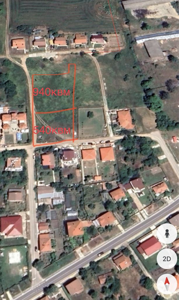 Продава се Парцел в с. Здравец, Област Варна - 935 кв.м за 60 €/кв.м - Снимка #2