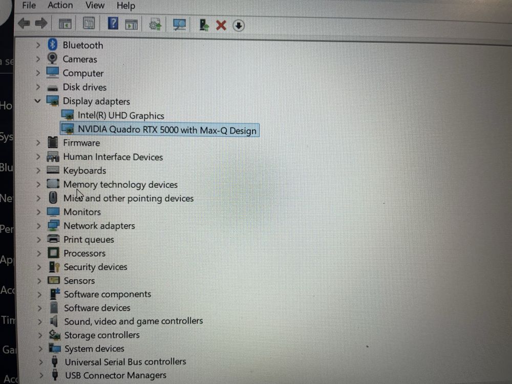 Dell Precision 7550 i7-10850h nVidia RTX5000, 32gb, ssd 512