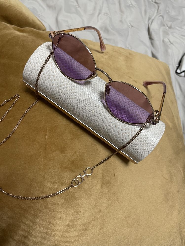 Оригинални слънчеви очила розови  jimmy choo SONNY