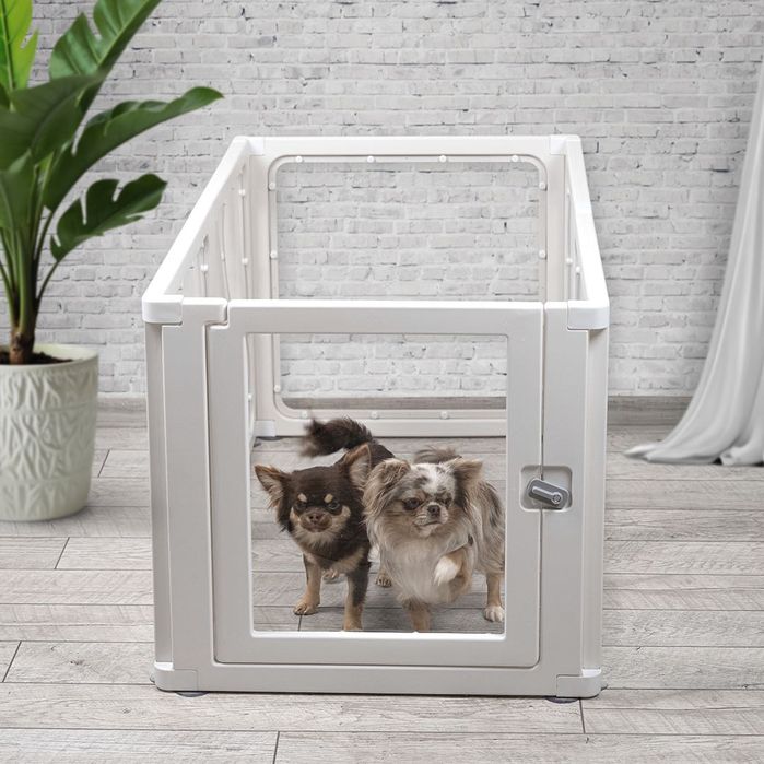 PawZone прозрачна модулна ограда