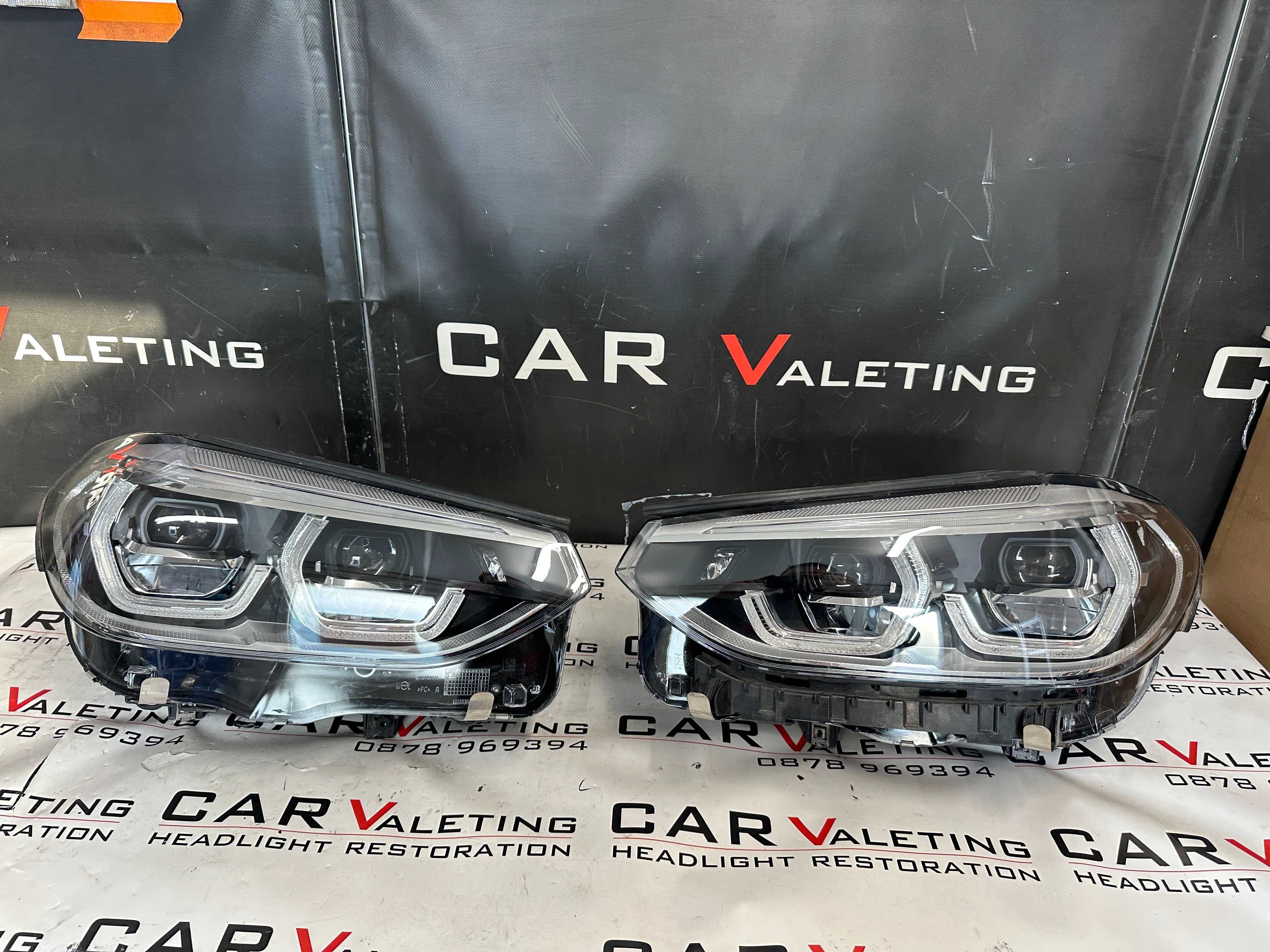 Фар фарове комплект Bmw X3 G01 X4 G02 Adaptive led far farove Бмв х3