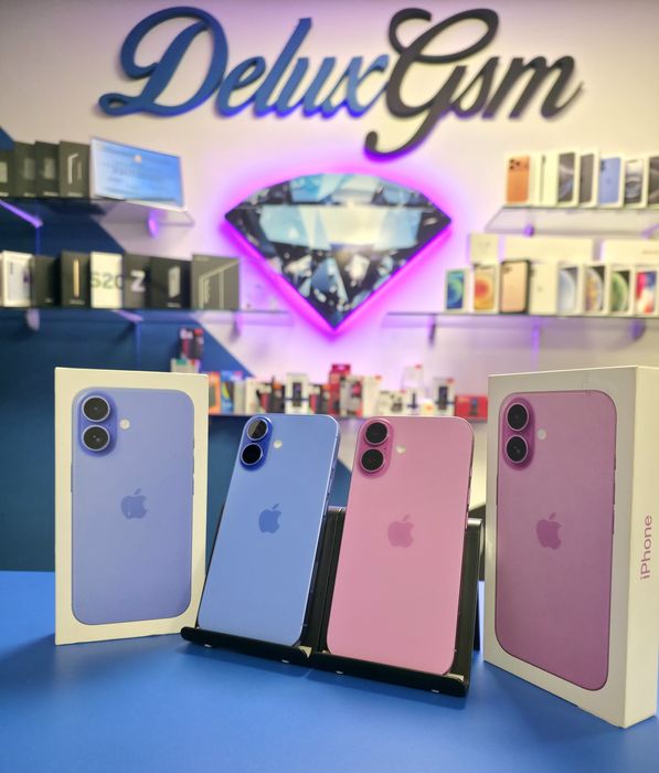 Iphone 16 / Pink/Blue / 128/256 GB / DeluxGSM