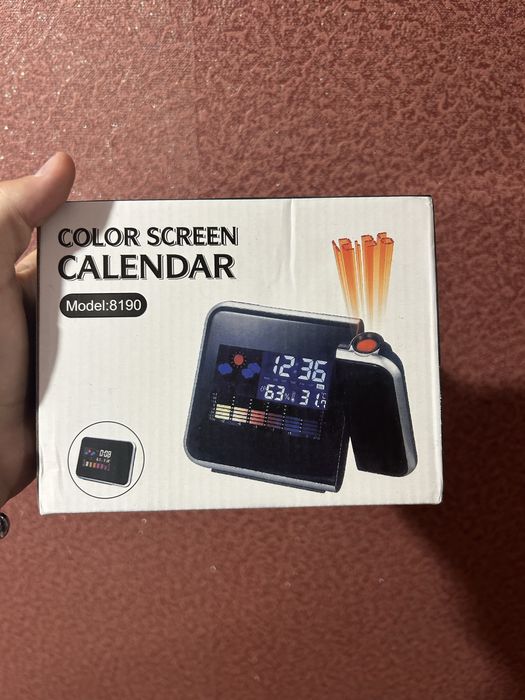 Електронен часовник с термометър