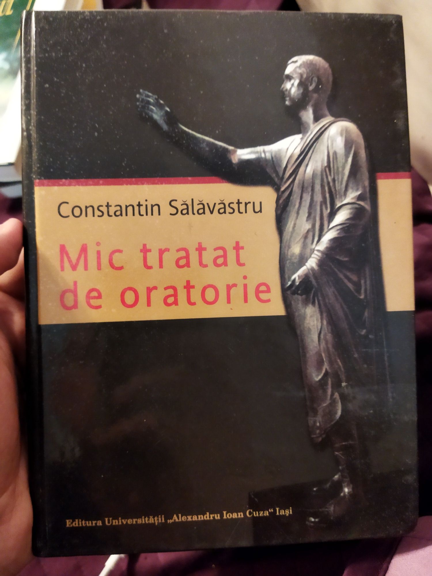 Cartea Mic tratat de oratorie de Constantin Sălăvăstru