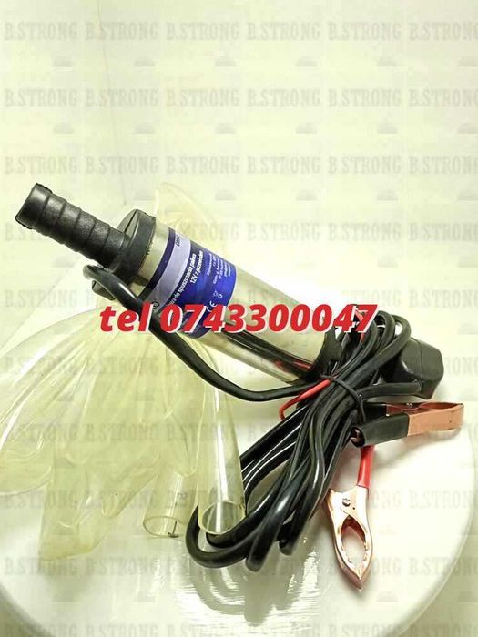 Pompa Submersibila Pentru Transfer Benzinamotorina  Alimentare 12v