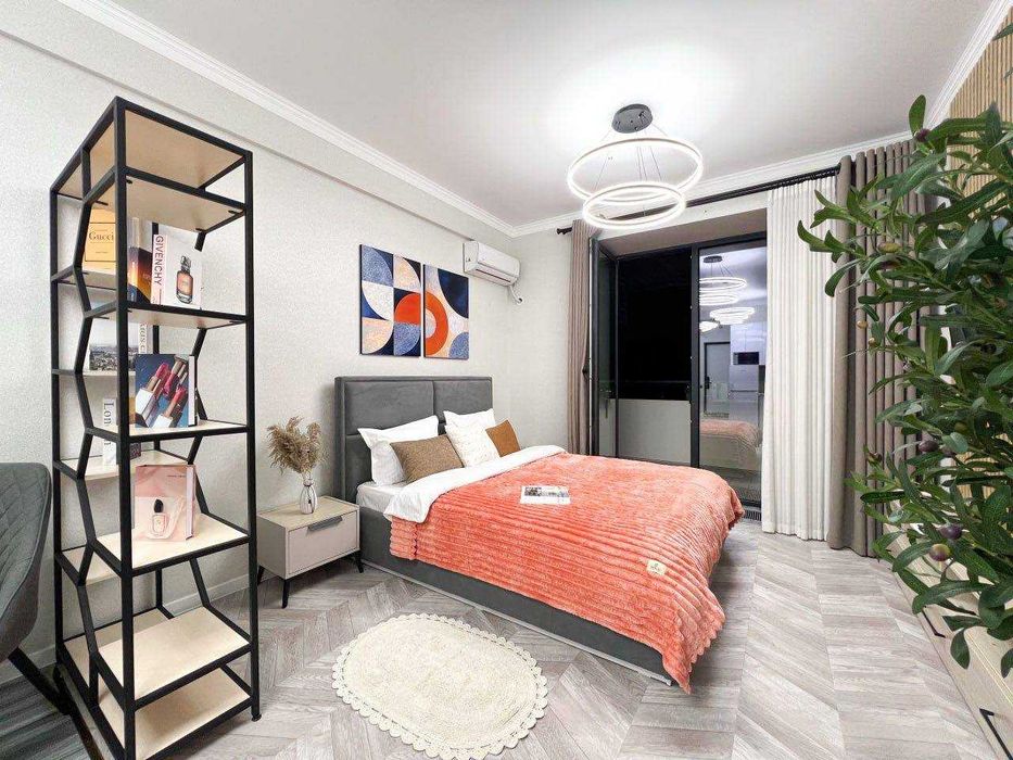 Современная студия с панорамным видом на Ташкент посуточно