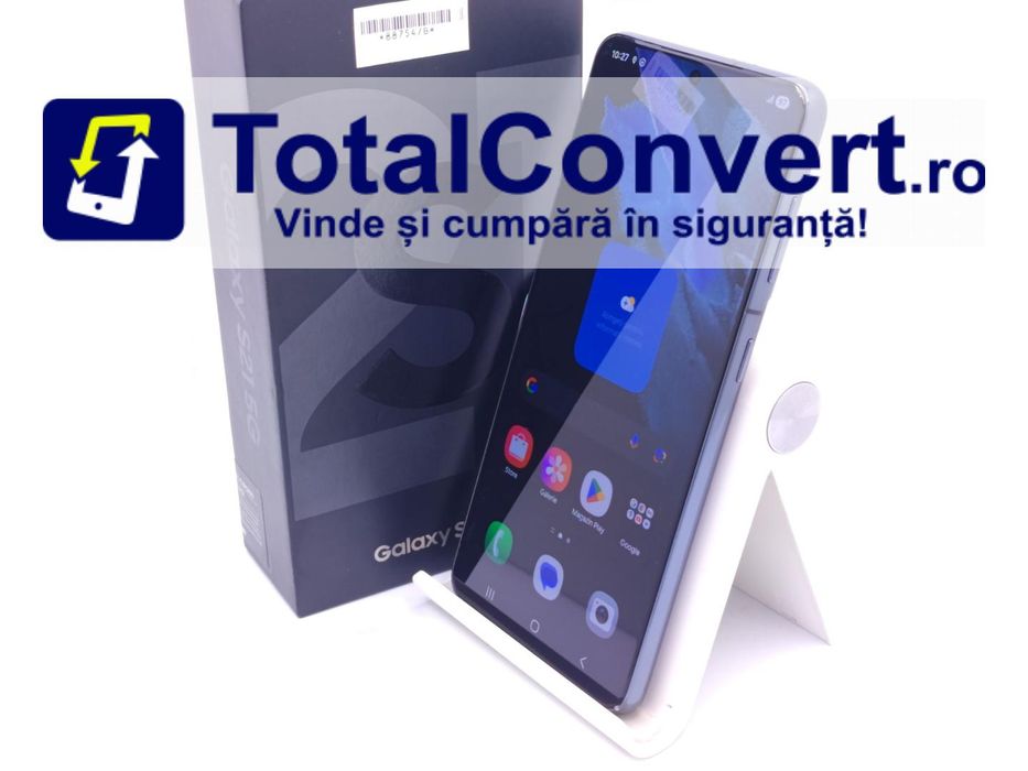 Samsung S21 5G 128GB Phantom Gray 8GB Dual, Garantie 24 luni | #D88754