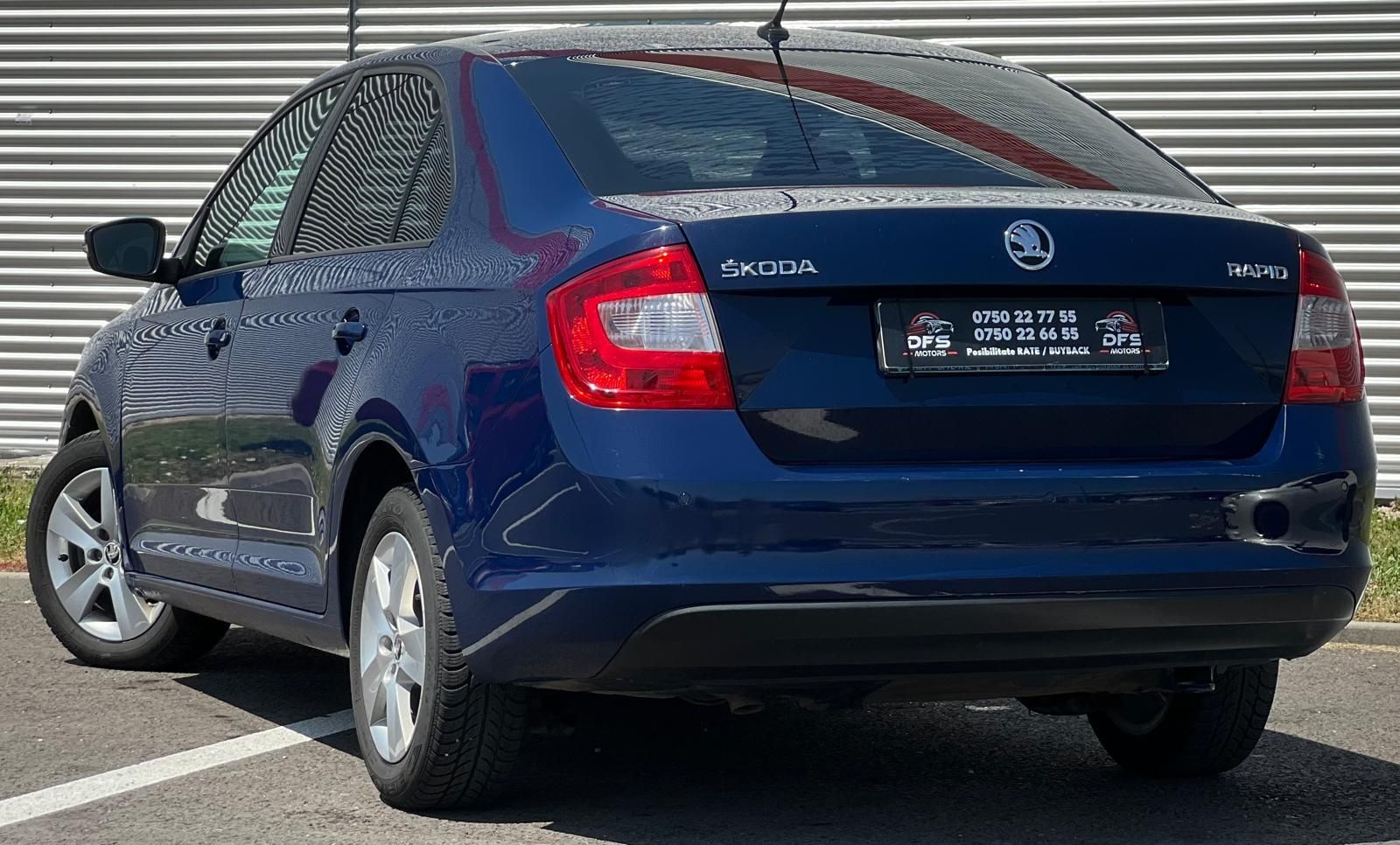 Vand Skoda Rapid 1.4 TDI * LED * fabr 2017 stare impecabila urgent