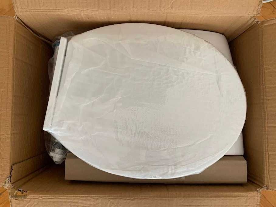 Арматура за Порцеланово и PVC казанче,седалка за тоалетна чиния Видима