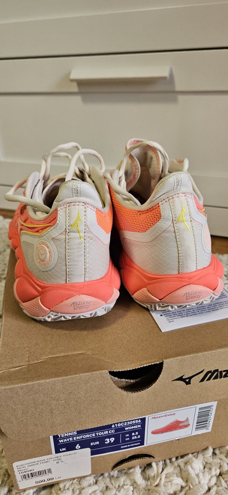 Adidasi Mizuno Wave  Enforce Tour  CC